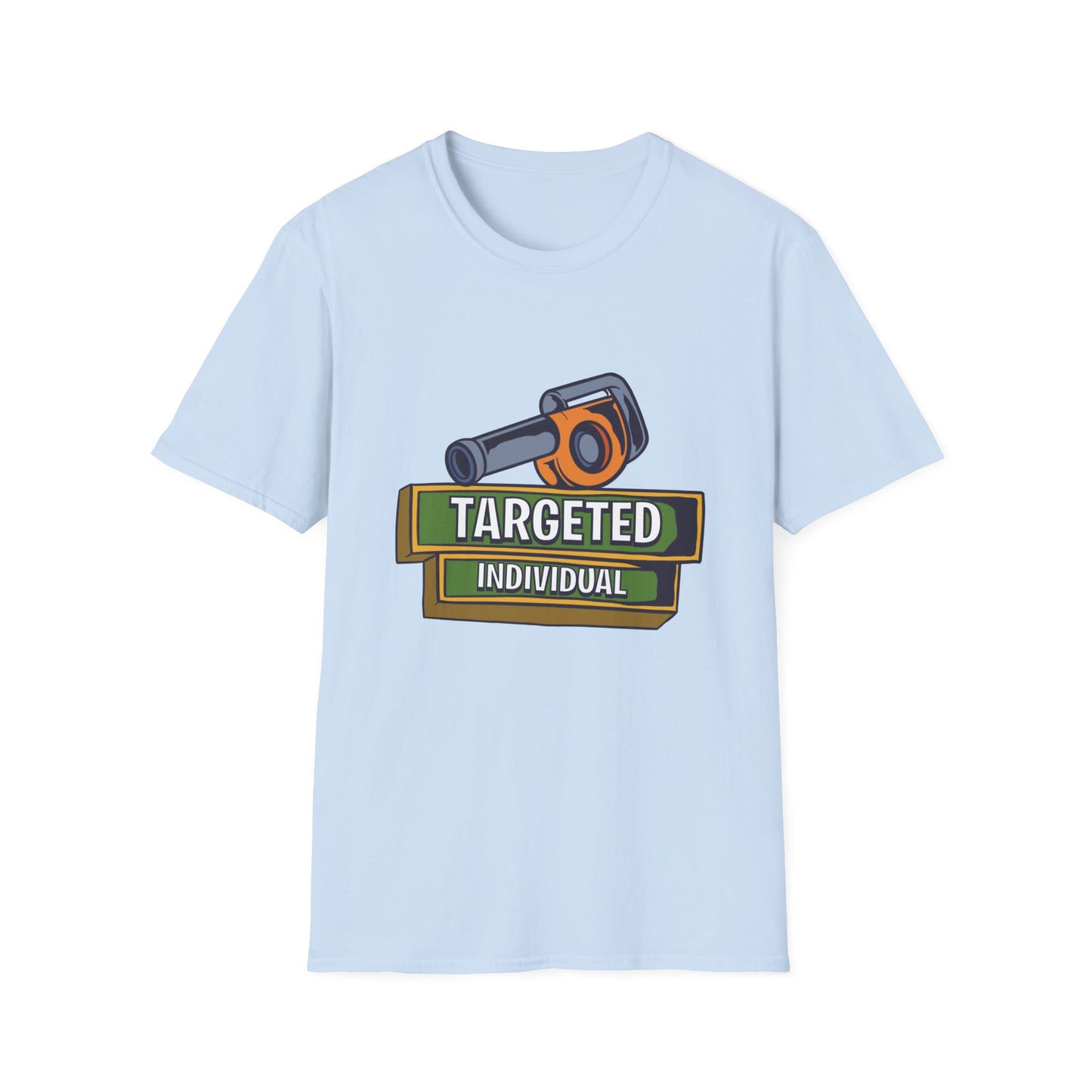 Targeted Individual T‑Shirt — Retro Camcorder Graphic