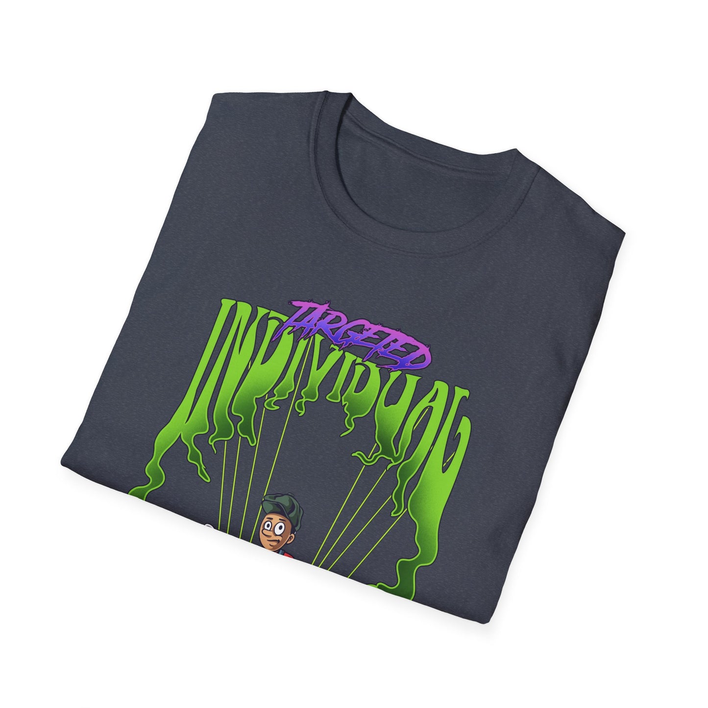 T-Shirt — Puppet Strings Graphic Tee (Young Gamer Puppet Design)