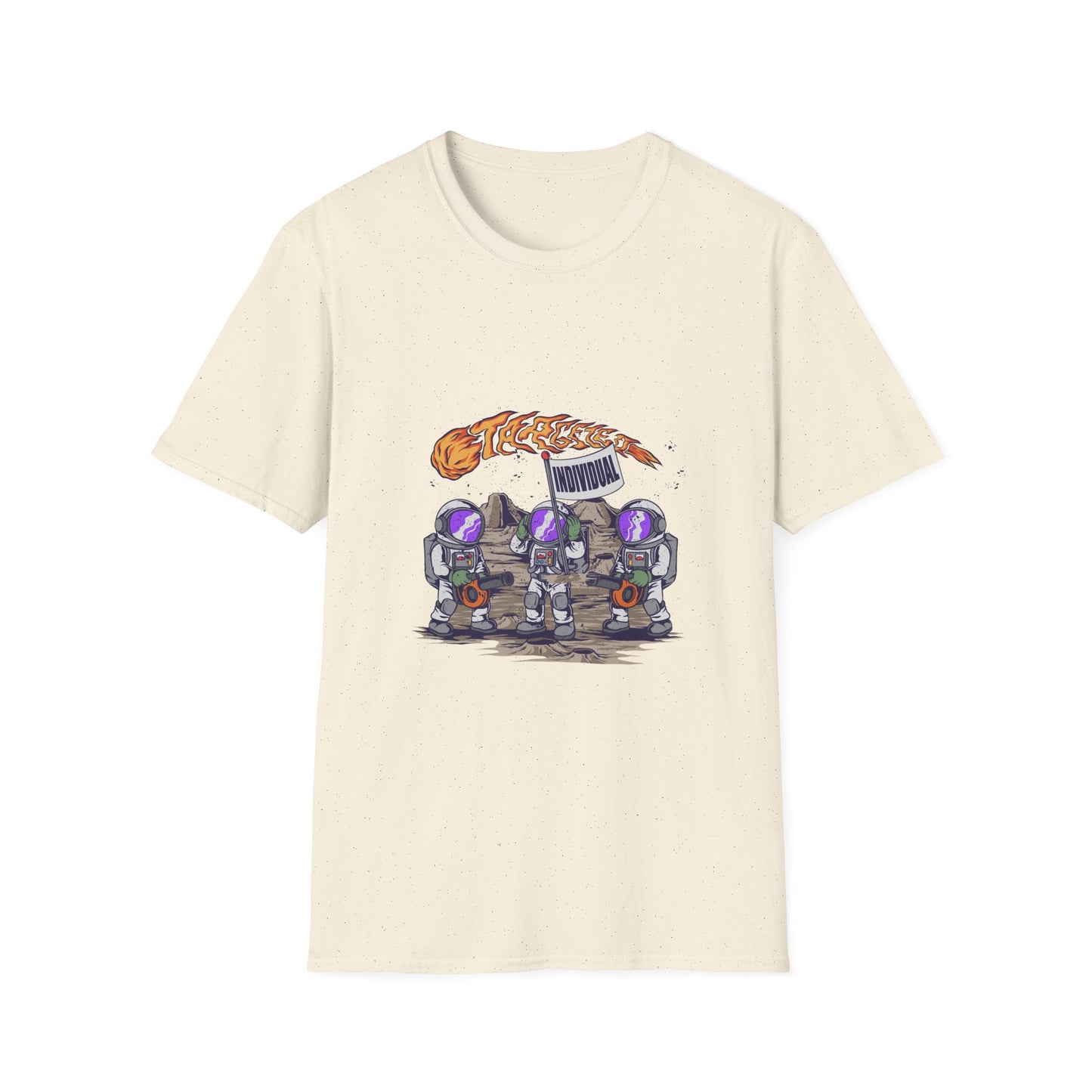 Astronaut Crew T-Shirt – Cute Space Crew with Flaming Comet Graphic