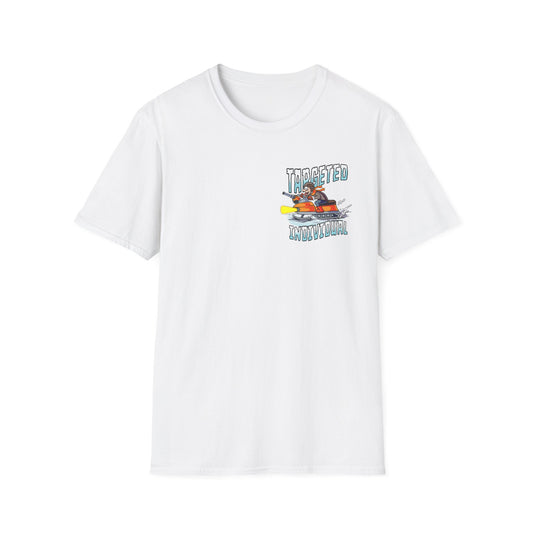 Fishing Cartoon T-Shirt — "Targeted Individual" Graphic Tee