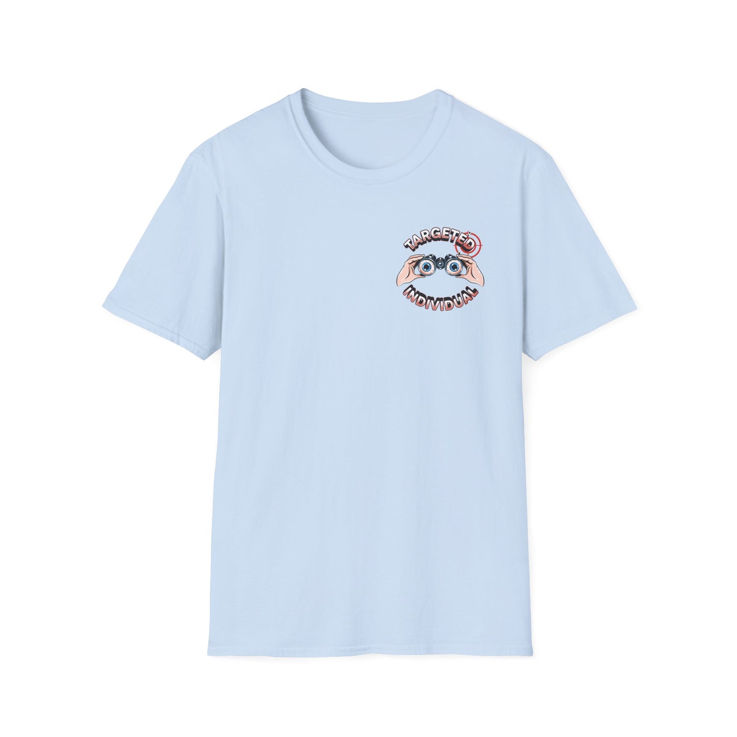 T-Shirt — Retro 'No Stalking' Vintage Graphic Tee (Front Sloth & Back Emblem)
