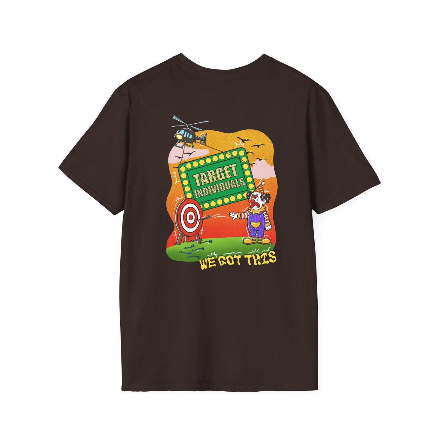 Target Individuals T-Shirt — Funny Target Practice Graphic Tee
