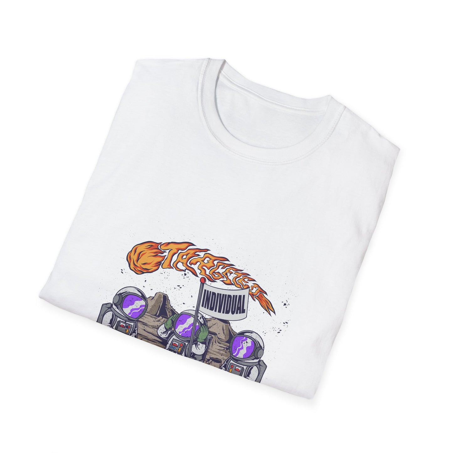 Astronaut Crew T-Shirt – Cute Space Crew with Flaming Comet Graphic