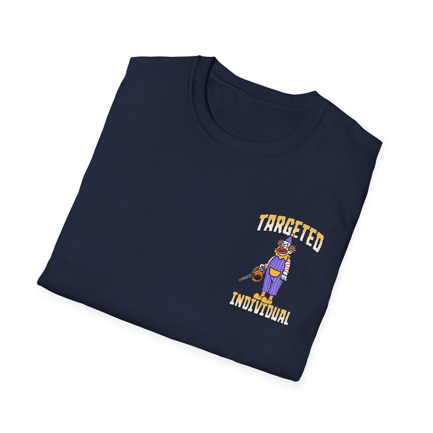Targeted Individual Graphic T-Shirt — Circus Elephant Protest Design