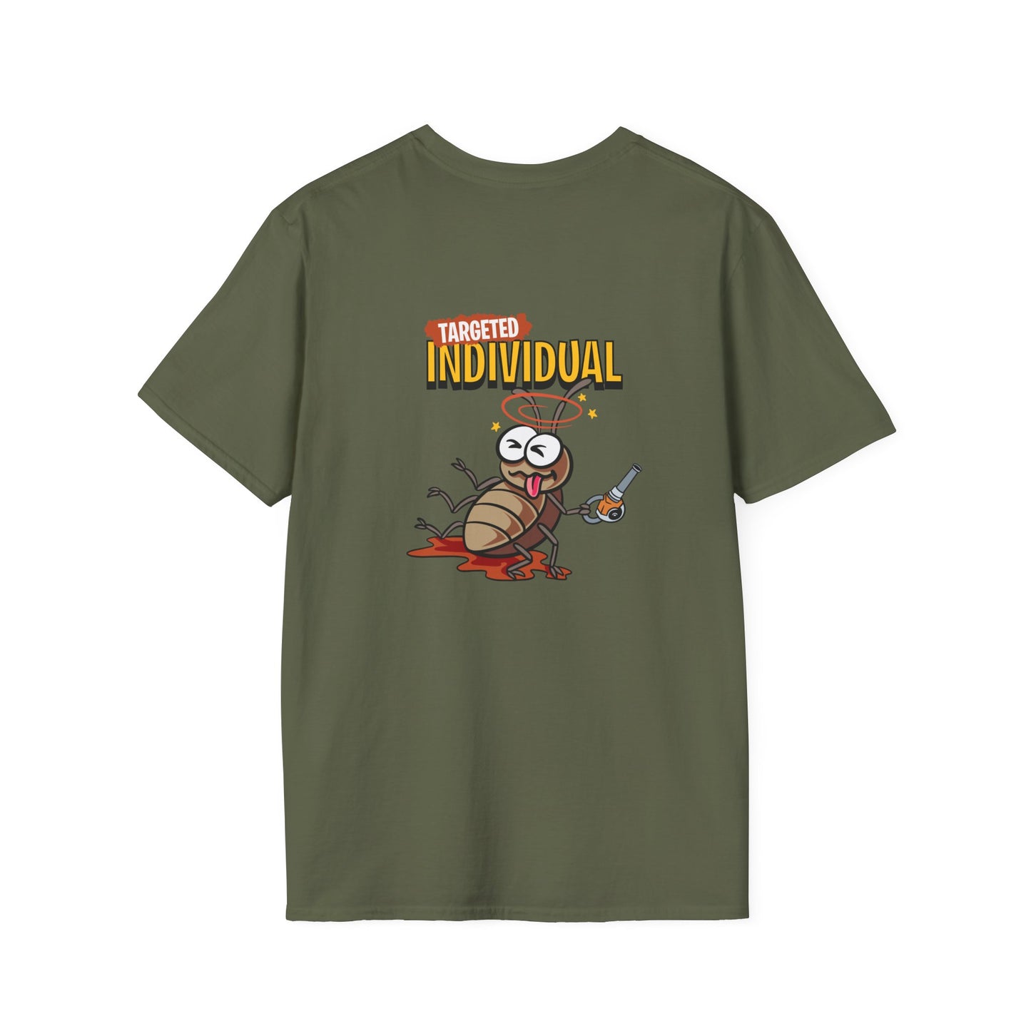 T-Shirt — 'Targeted Individual' Funny Cockroach Graphic Tee