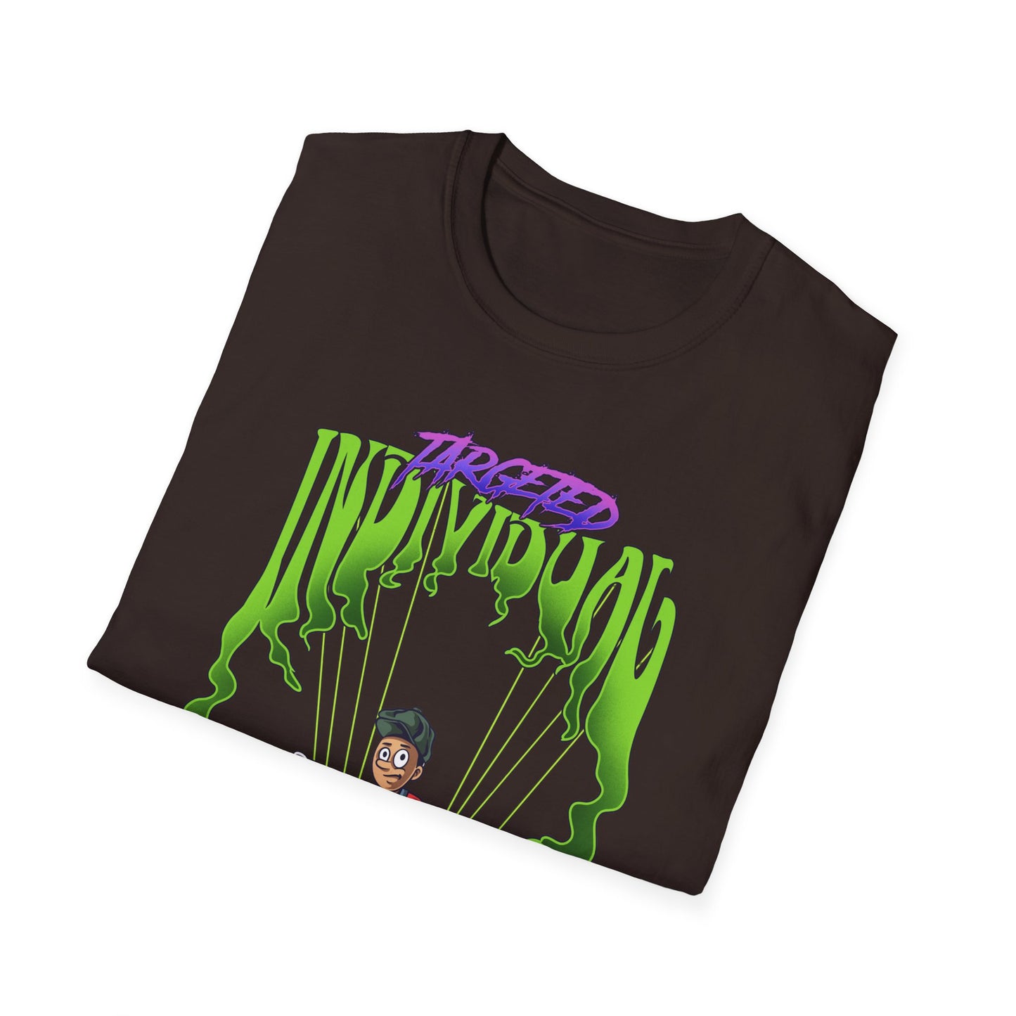 T-Shirt — Puppet Strings Graphic Tee (Young Gamer Puppet Design)