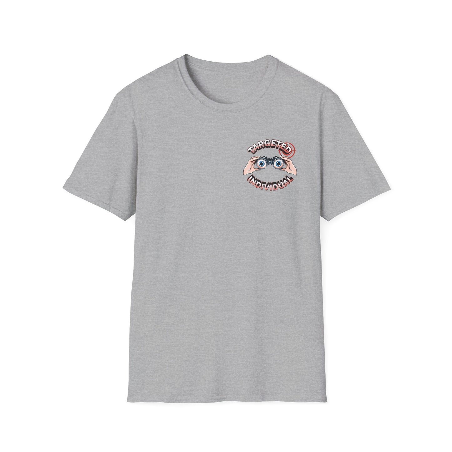 T-Shirt — Retro 'No Stalking' Vintage Graphic Tee (Front Sloth & Back Emblem)