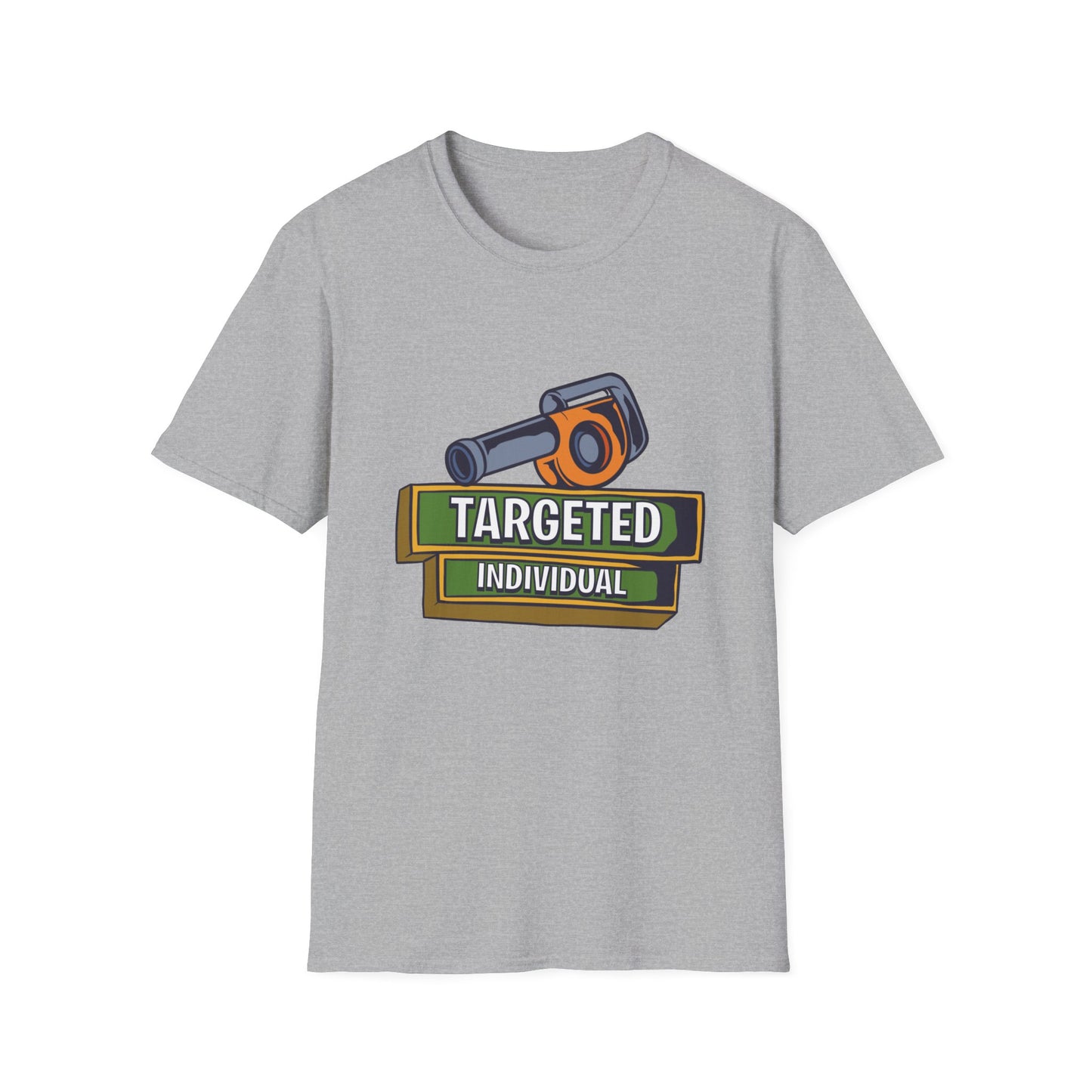 Targeted Individual T‑Shirt — Retro Camcorder Graphic