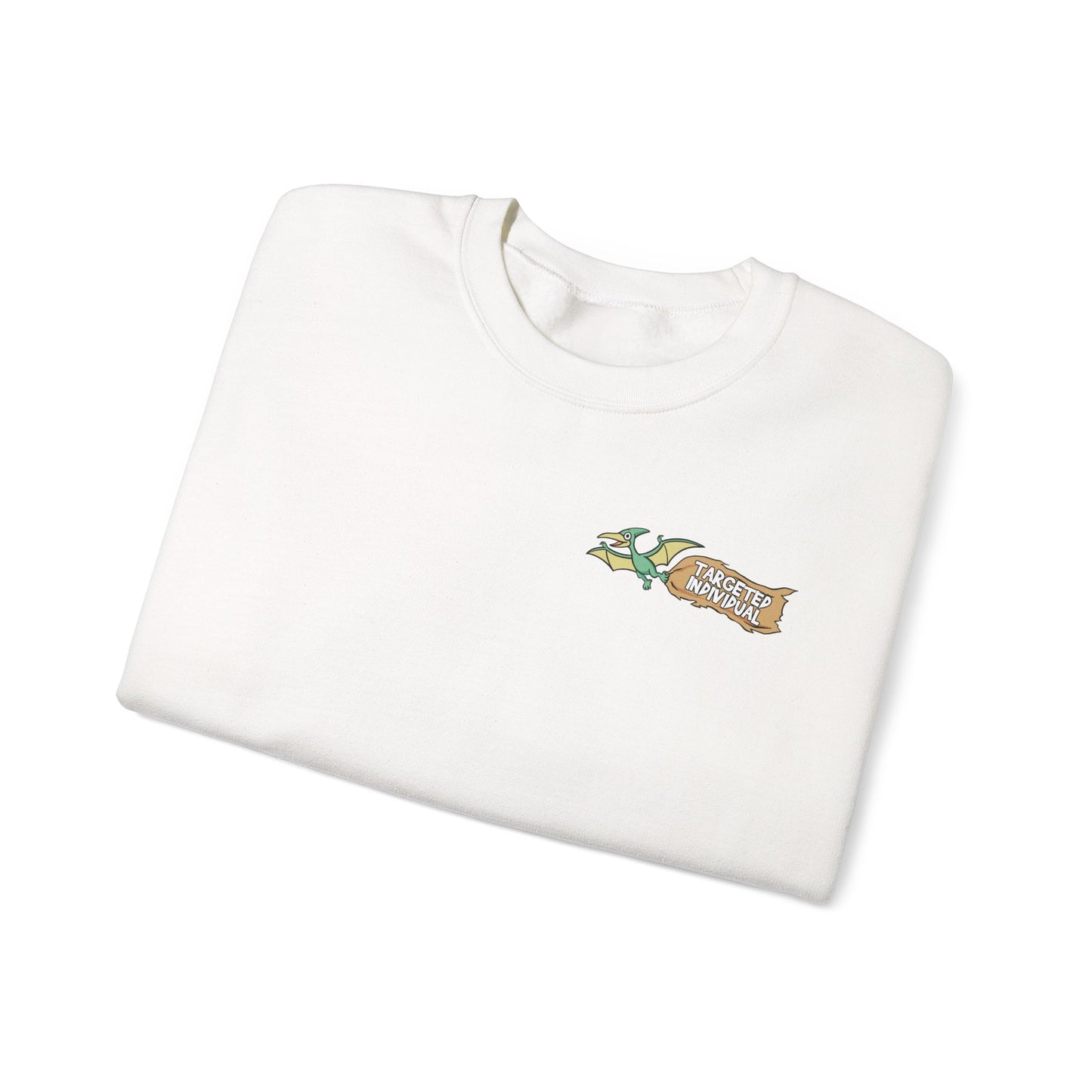Godzilla Cartoon Crewneck Sweatshirt - Funny Monster Fire-Breathing Graphic