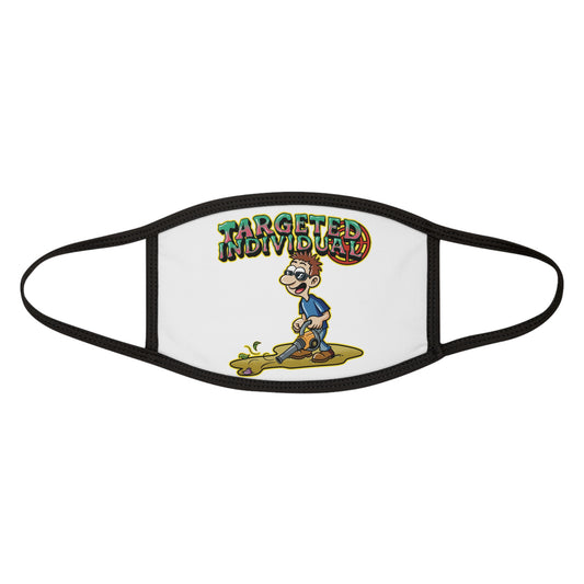 Targeted Individual Face Mask — Funny Cartoon Graphic Mask