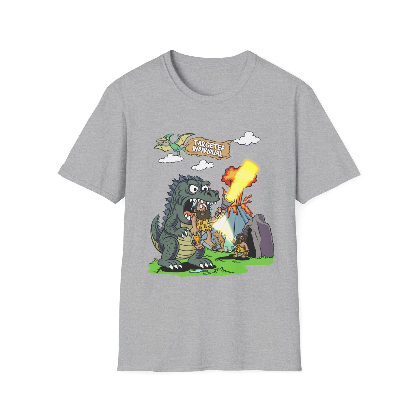 Godzilla Camping T‑Shirt — Funny Monster Camping Design (That’s My Campfire!)