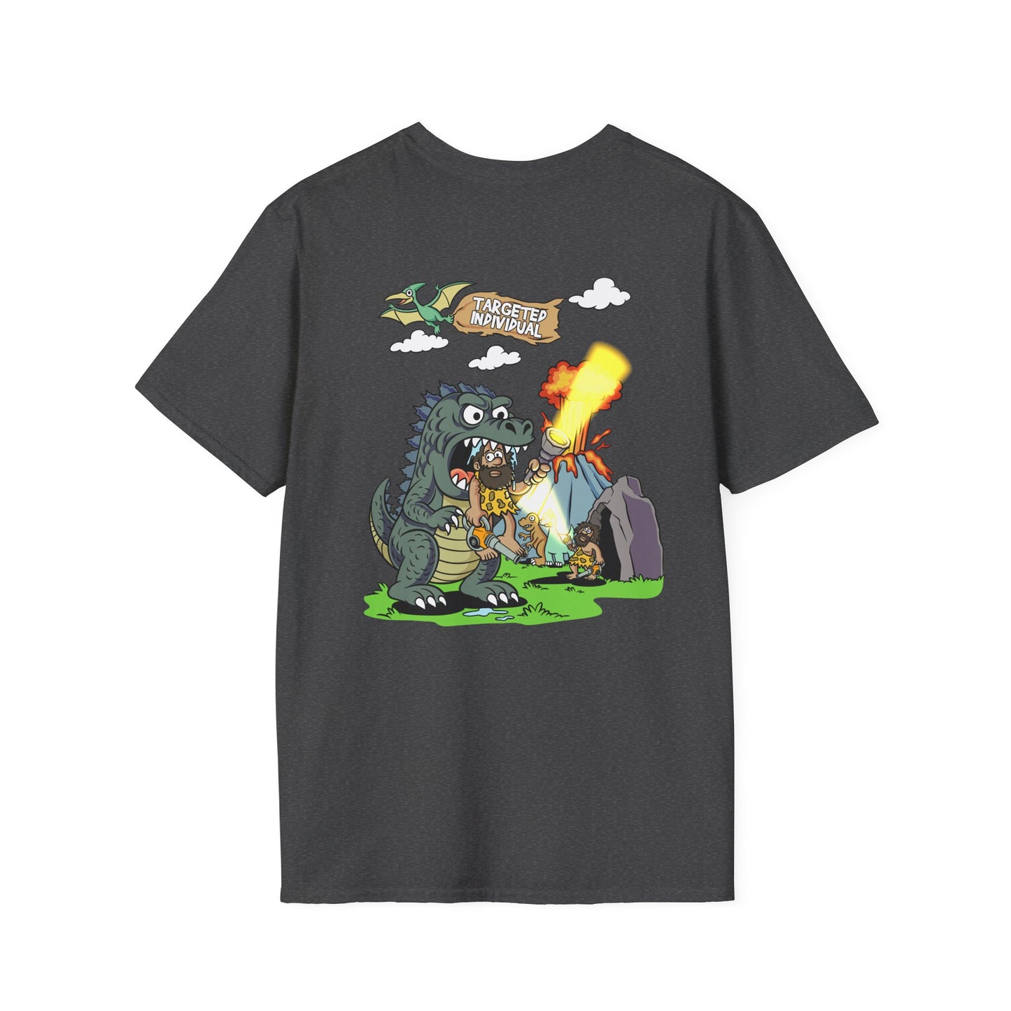 Godzilla Camping T-Shirt — 'Gojita's Wild Camp' Graphic Tee
