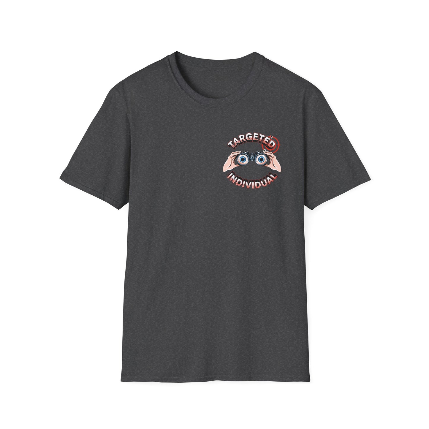 Targeted Individual T‑Shirt — Vintage Binoculars Graphic Tee