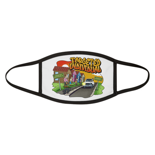 Targeted Individual Graphic Face Mask — Protest/Activist Street Art Design