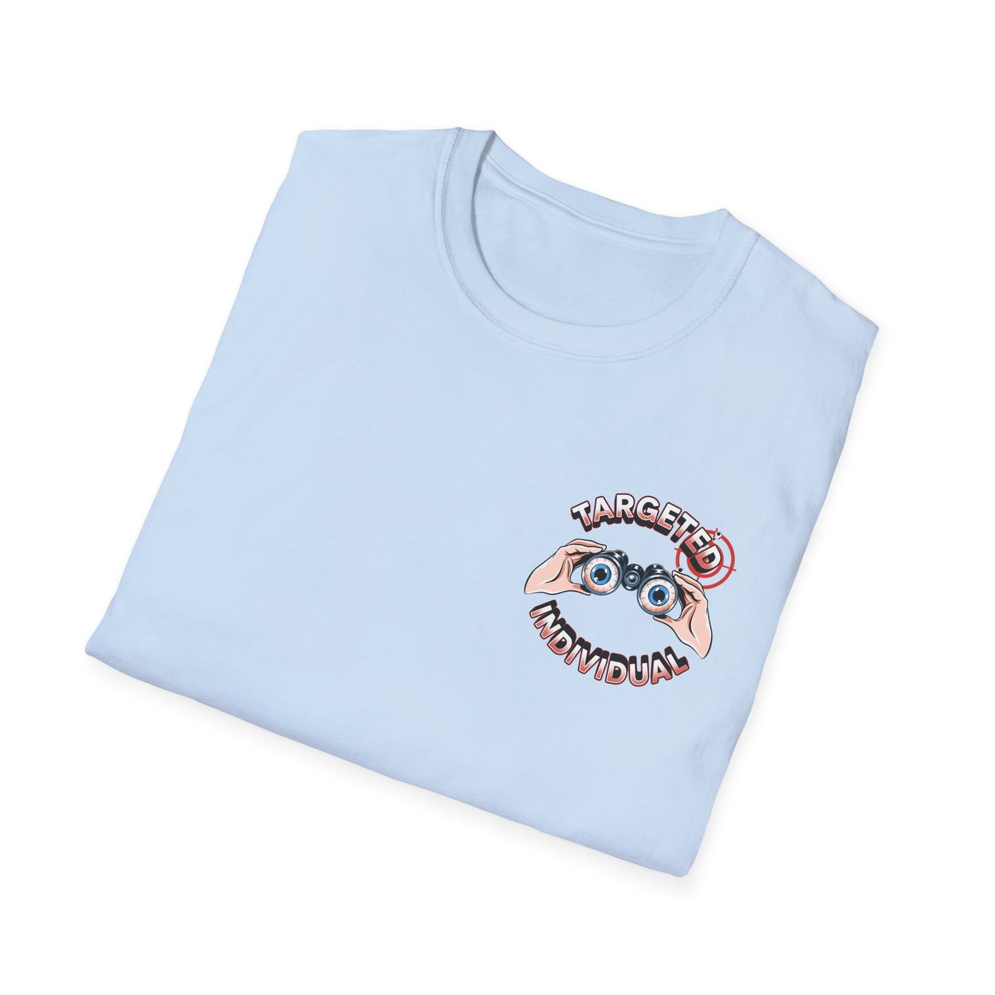 T-Shirt — Retro 'No Stalking' Vintage Graphic Tee (Front Sloth & Back Emblem)