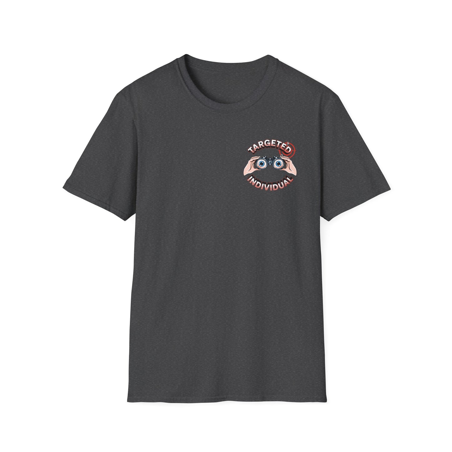 T-Shirt — Retro 'No Stalking' Vintage Graphic Tee (Front Sloth & Back Emblem)