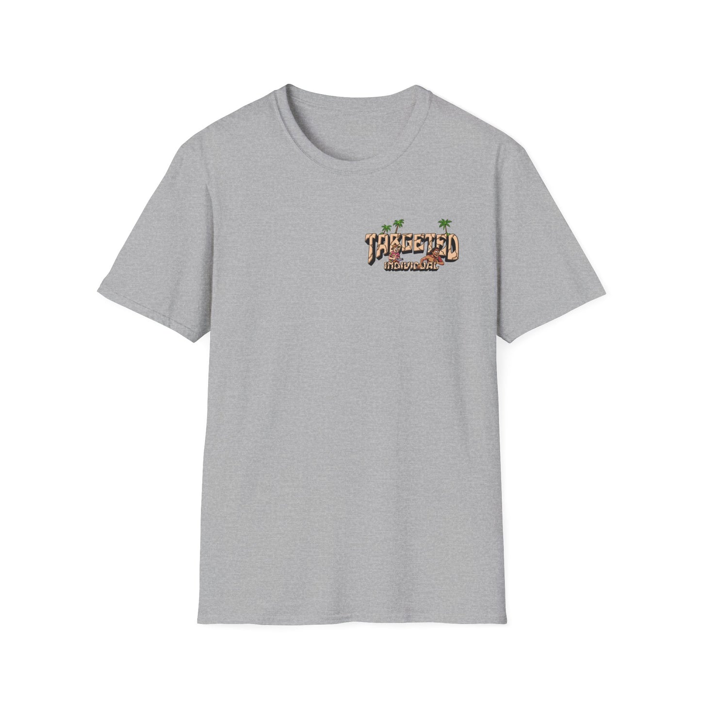 Targeted Horizons T-Shirt — Vintage Surf Adventure Graphic Tee