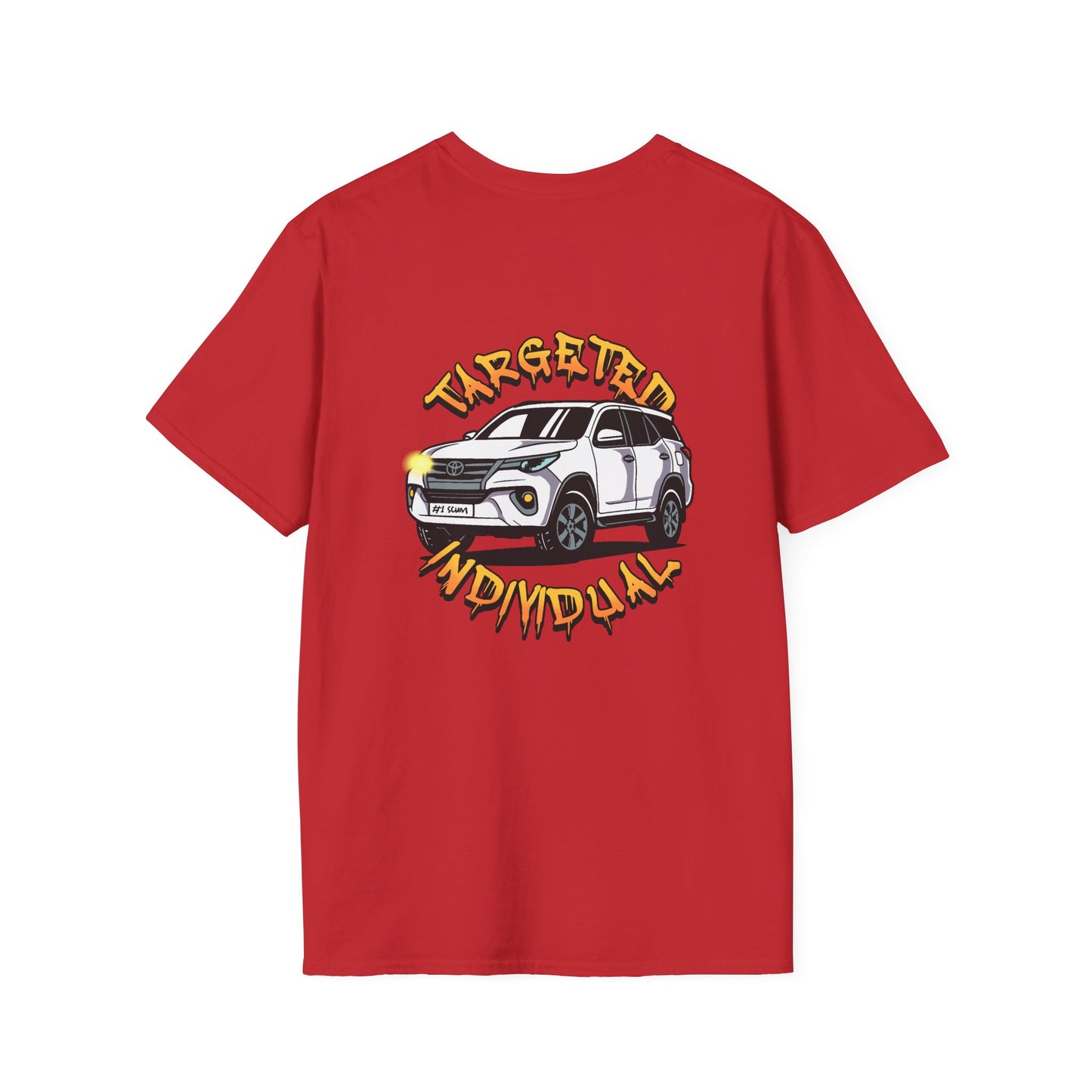 Car Graphic T-Shirt — “Targeted Individuals” Illustration Tee
