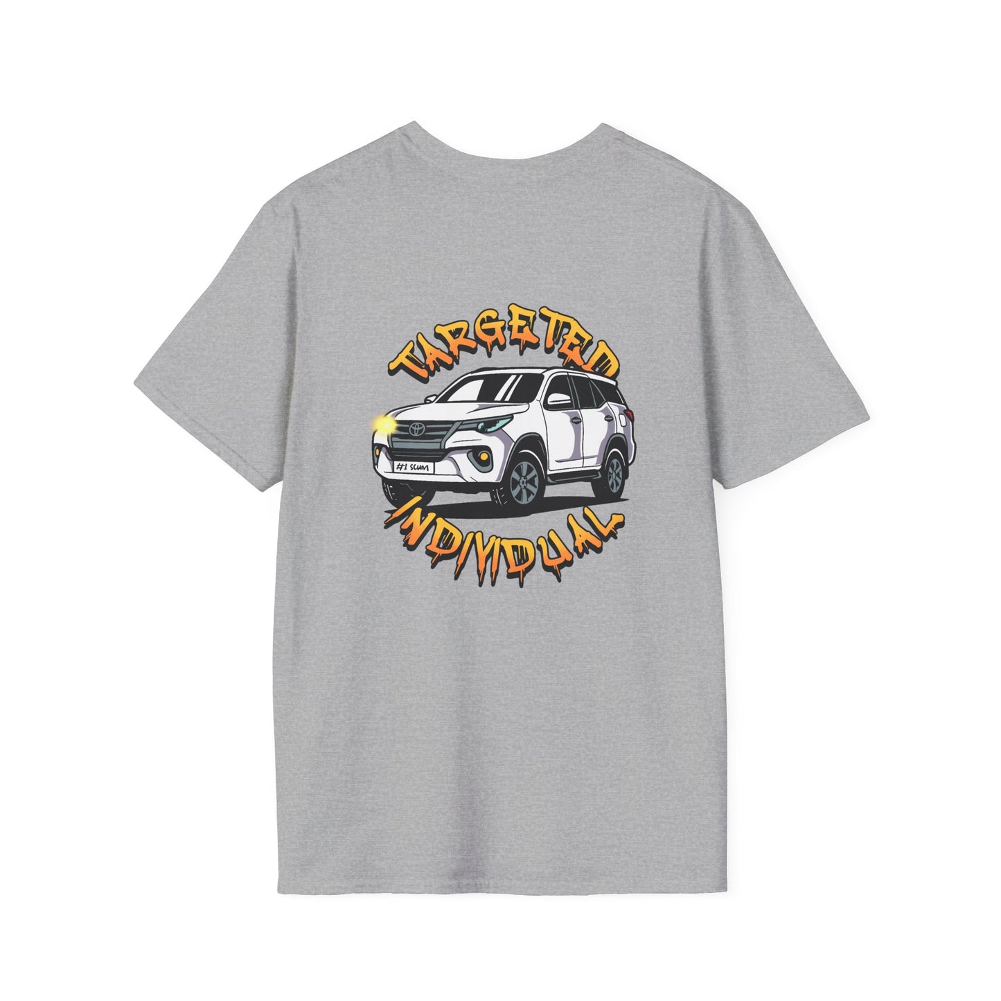 Car Tee — "Targeted Individual" Graphic T‑Shirt