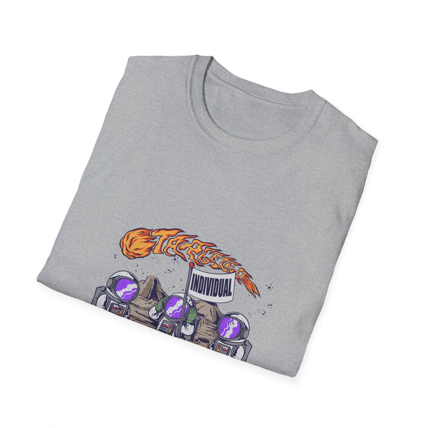 Astronaut Crew T-Shirt – Cute Space Crew with Flaming Comet Graphic