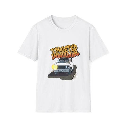 T-Shirt — 'Targeted Individual' Retro Car Graphic Tee