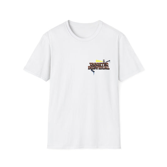 Plumber Retro Graphic T‑Shirt — "Tabotted Industrial" Back Artwork