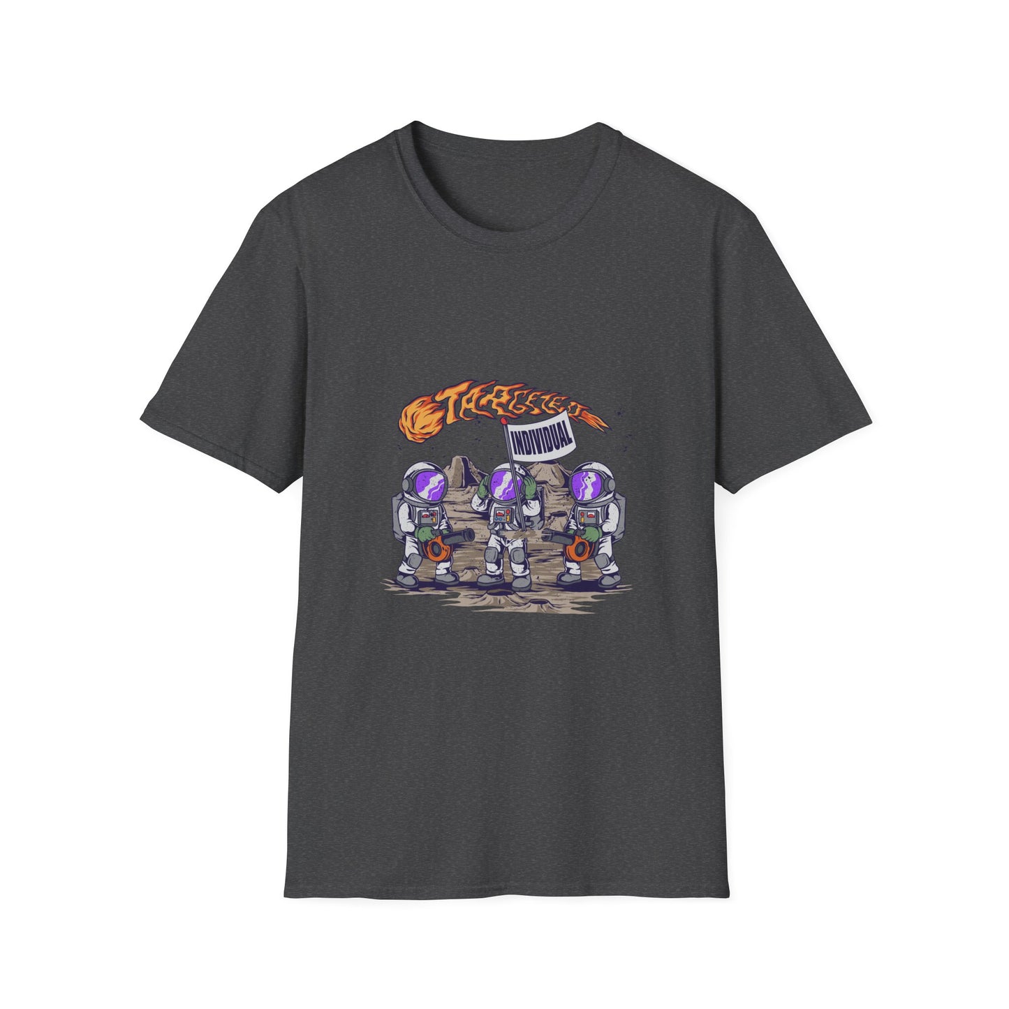 Astronaut Crew T-Shirt – Cute Space Crew with Flaming Comet Graphic
