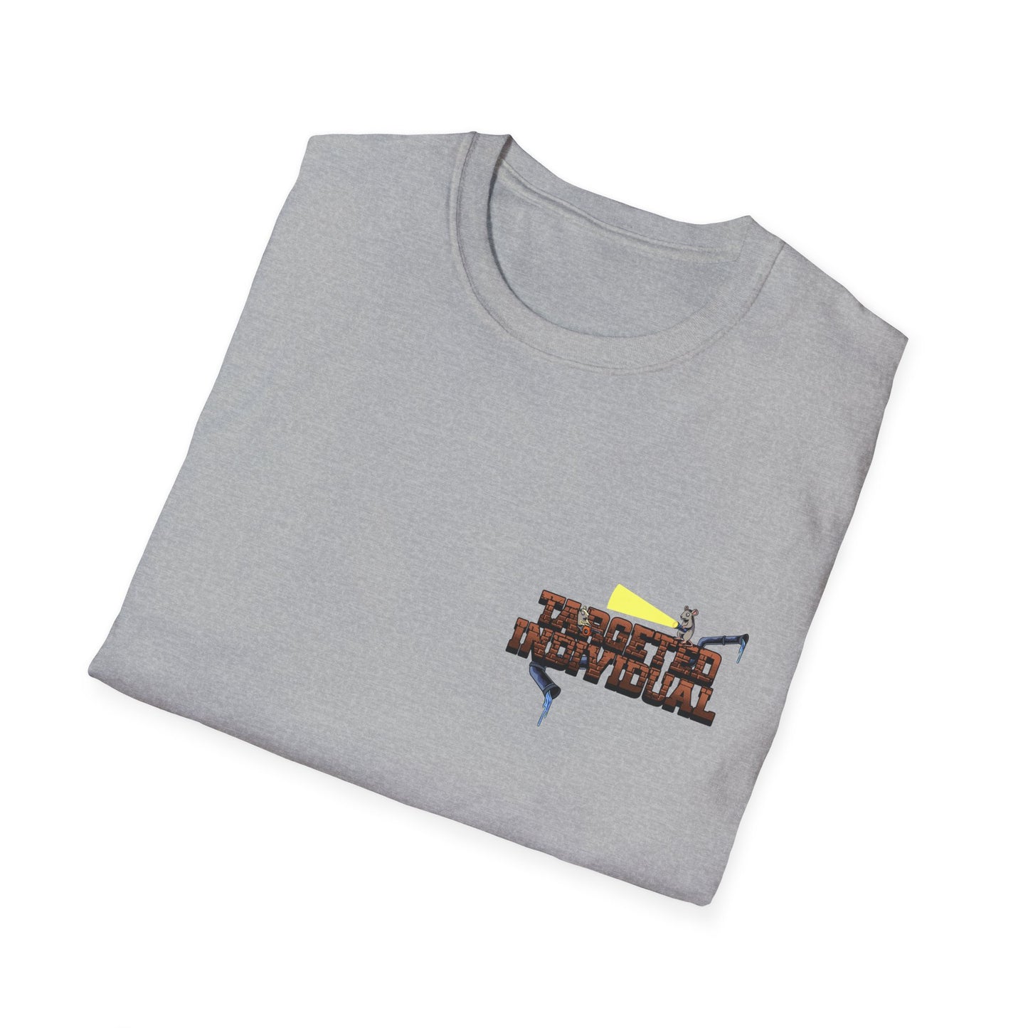 Plumber Retro Graphic T‑Shirt — "Tabotted Industrial" Back Artwork