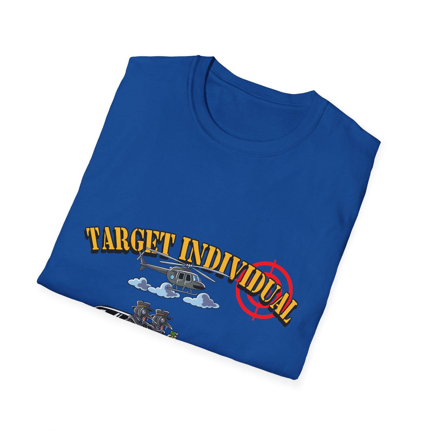 Target Individual T-Shirt — Funny Police Lineup Graphic Tee