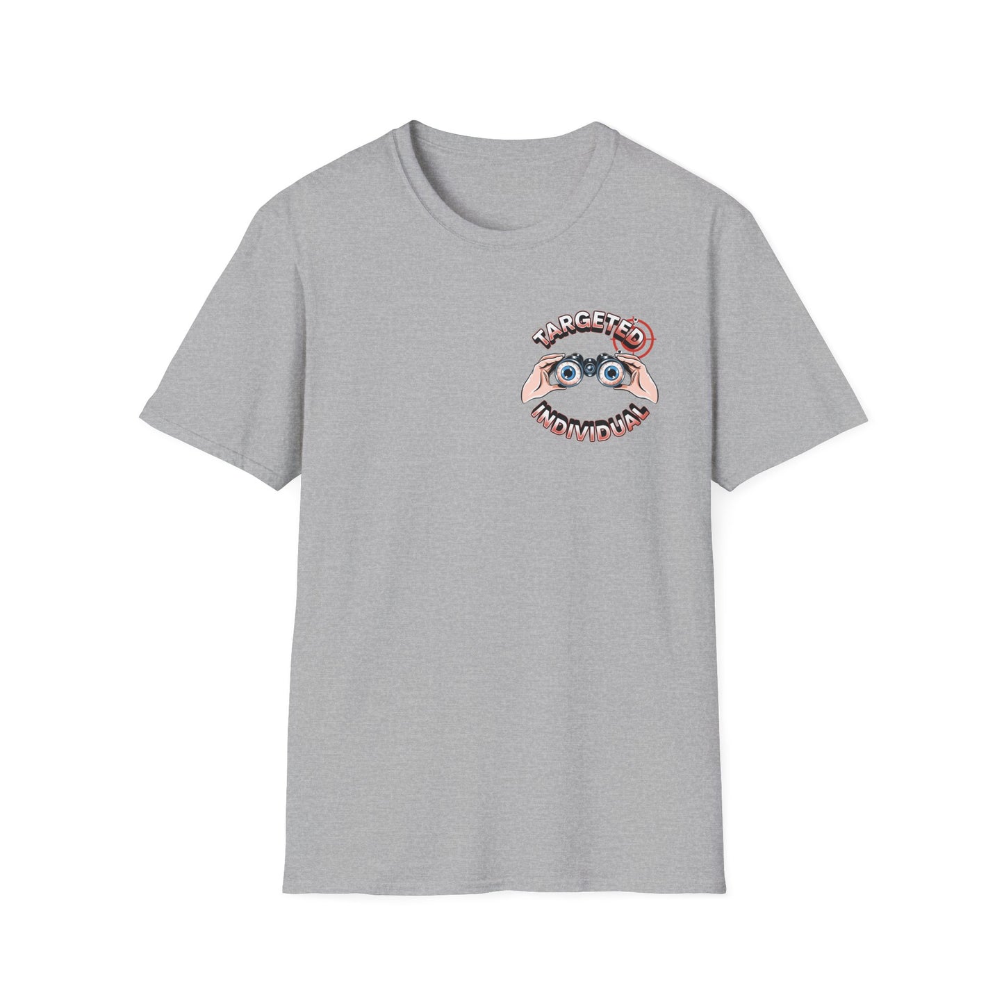 Targeted Individual T‑Shirt — Vintage Binoculars Graphic Tee