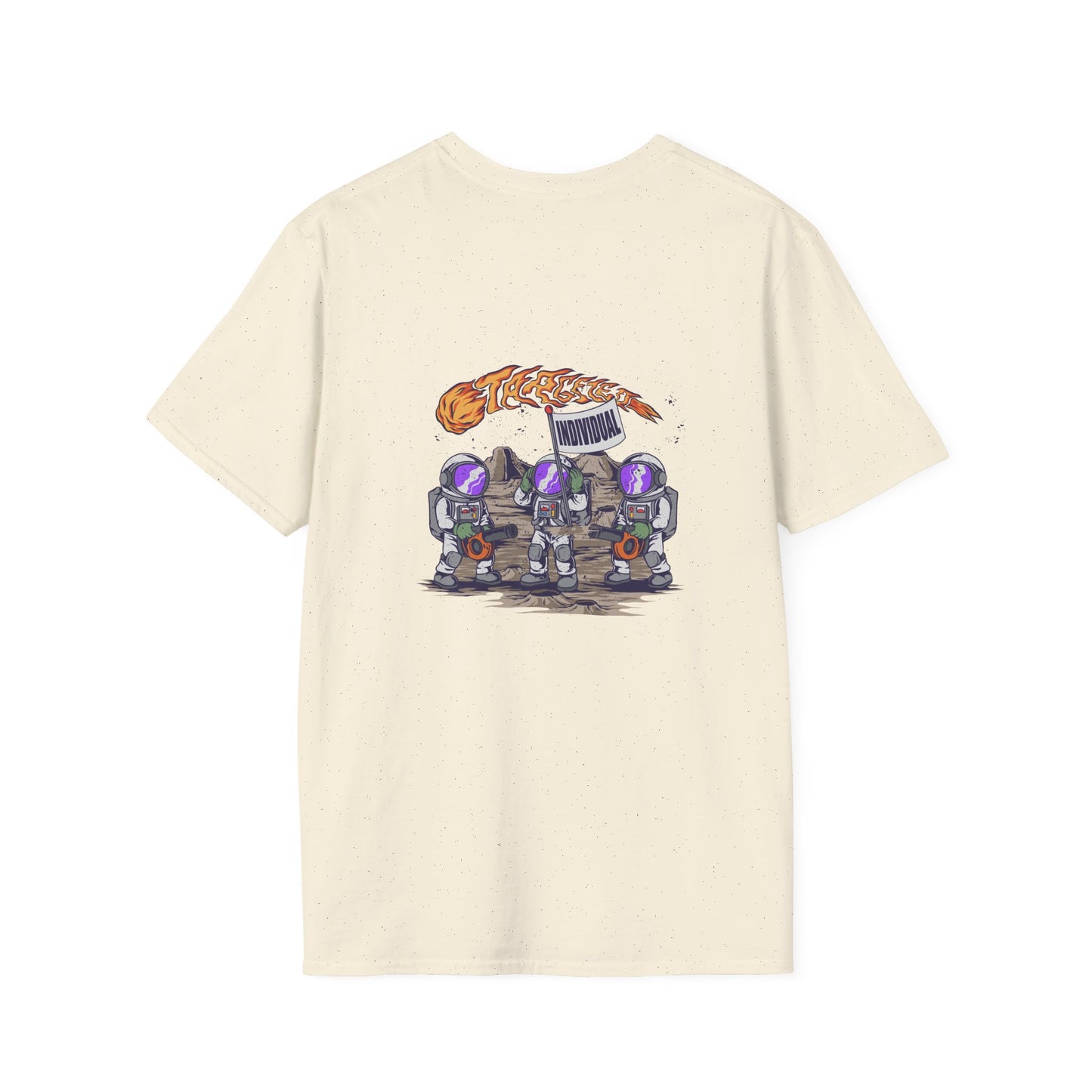 Astronaut Crew T‑Shirt — Cute Cartoon Spacewalk Design