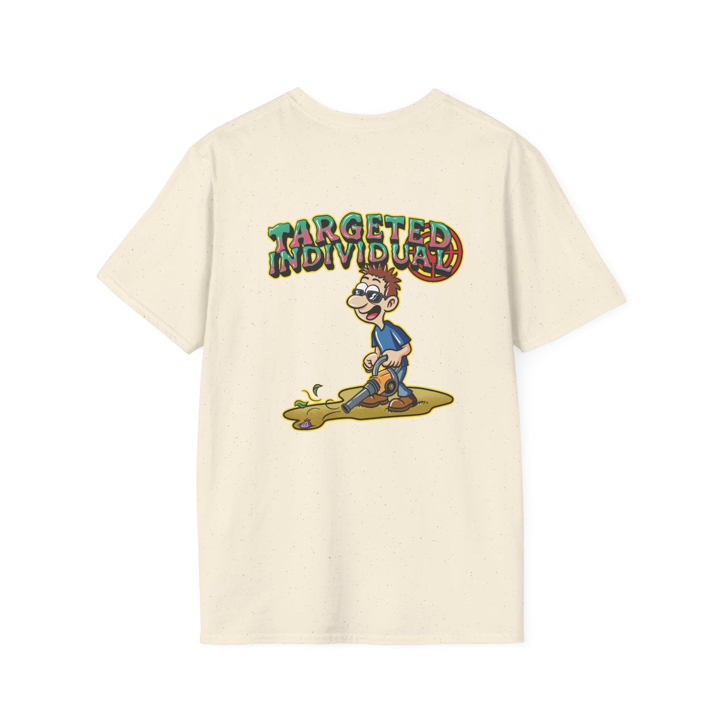Targeted Individual T-Shirt — Satirical Cartoon Graphic Tee