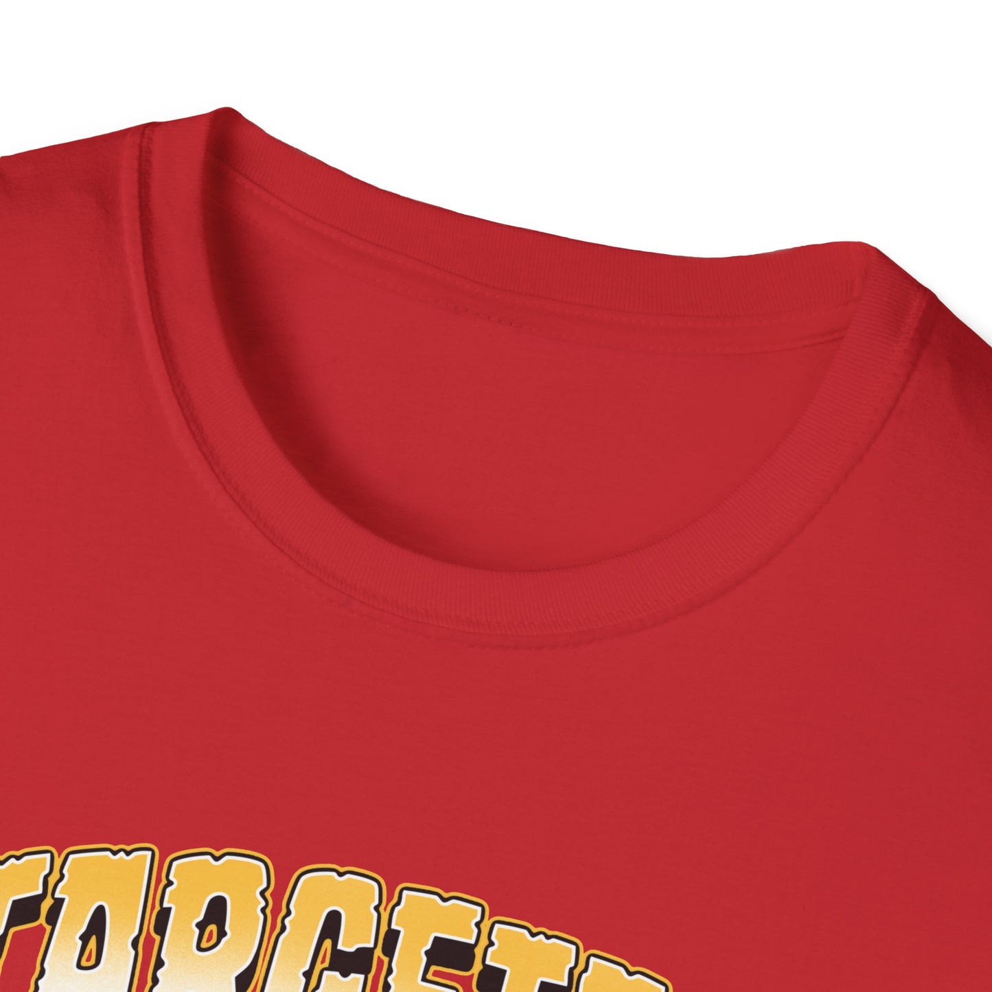Targeted Individual Graphic T-Shirt — Retro Carnival Conspiracy Design