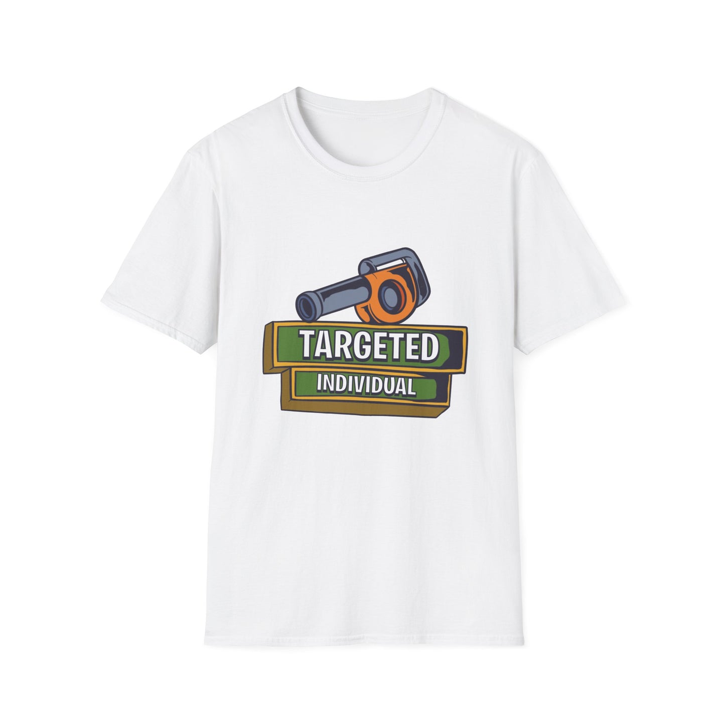 Targeted Individual T‑Shirt — Retro Camcorder Graphic