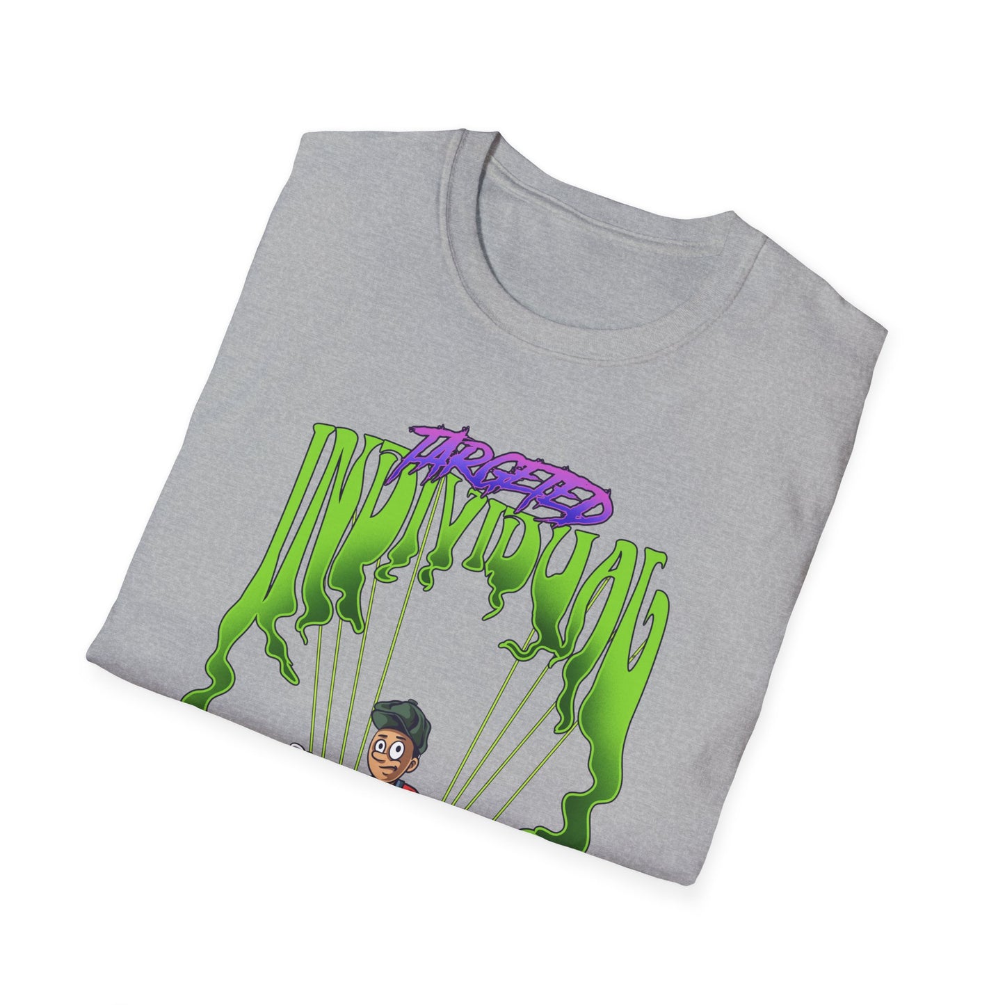 T-Shirt — Puppet Strings Graphic Tee (Young Gamer Puppet Design)