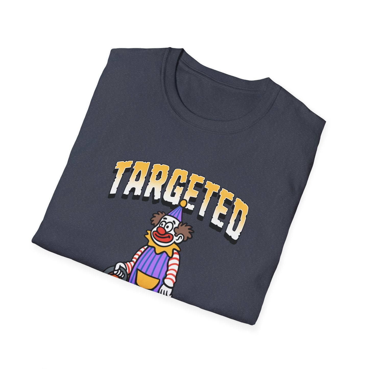 Targeted Individual Clown T-Shirt — Graphic Protest Tee