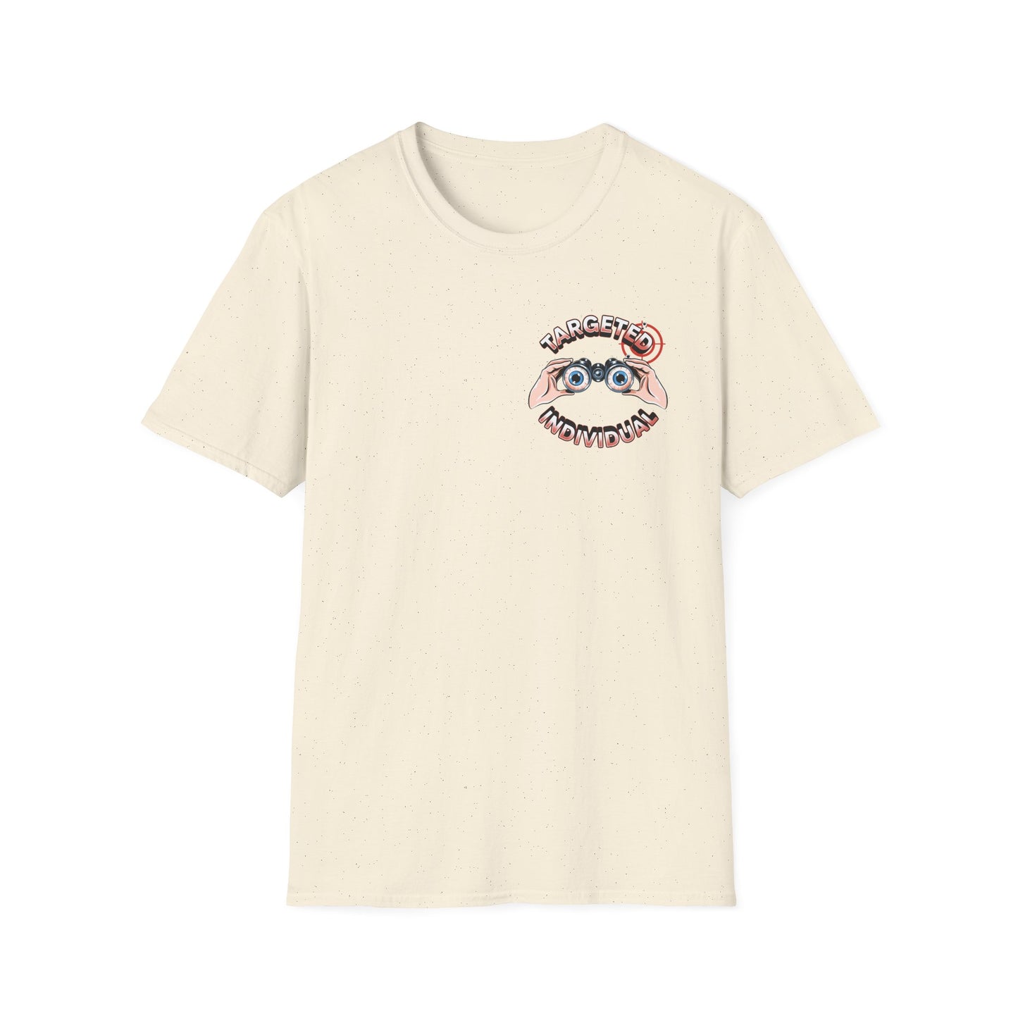 Targeted Individual T‑Shirt — Vintage Binoculars Graphic Tee