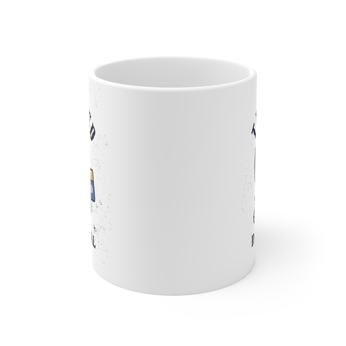 Targeted Individual Mug — Funny Snake Holding Gift Card Coffee Cup