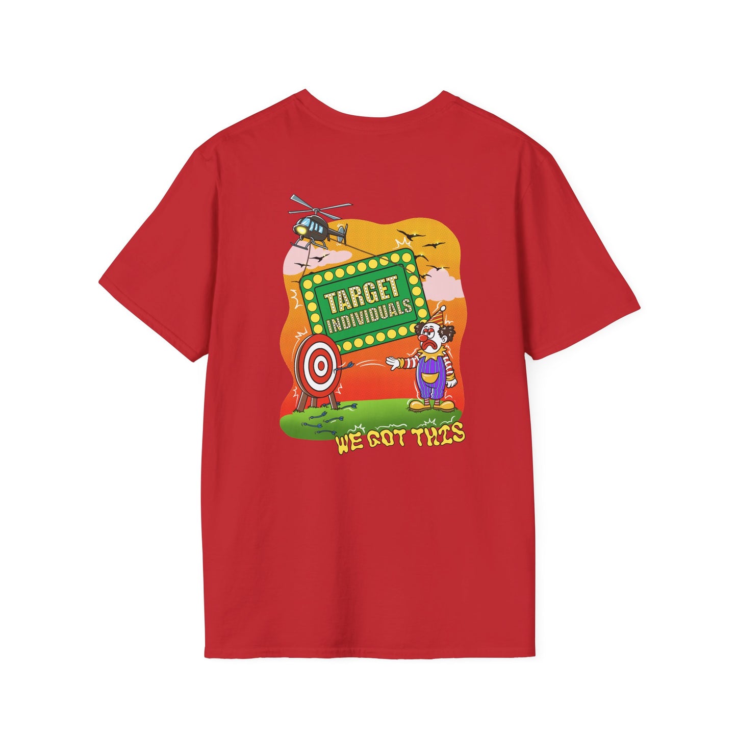 Target Individuals T-Shirt — Funny Target Practice Graphic Tee