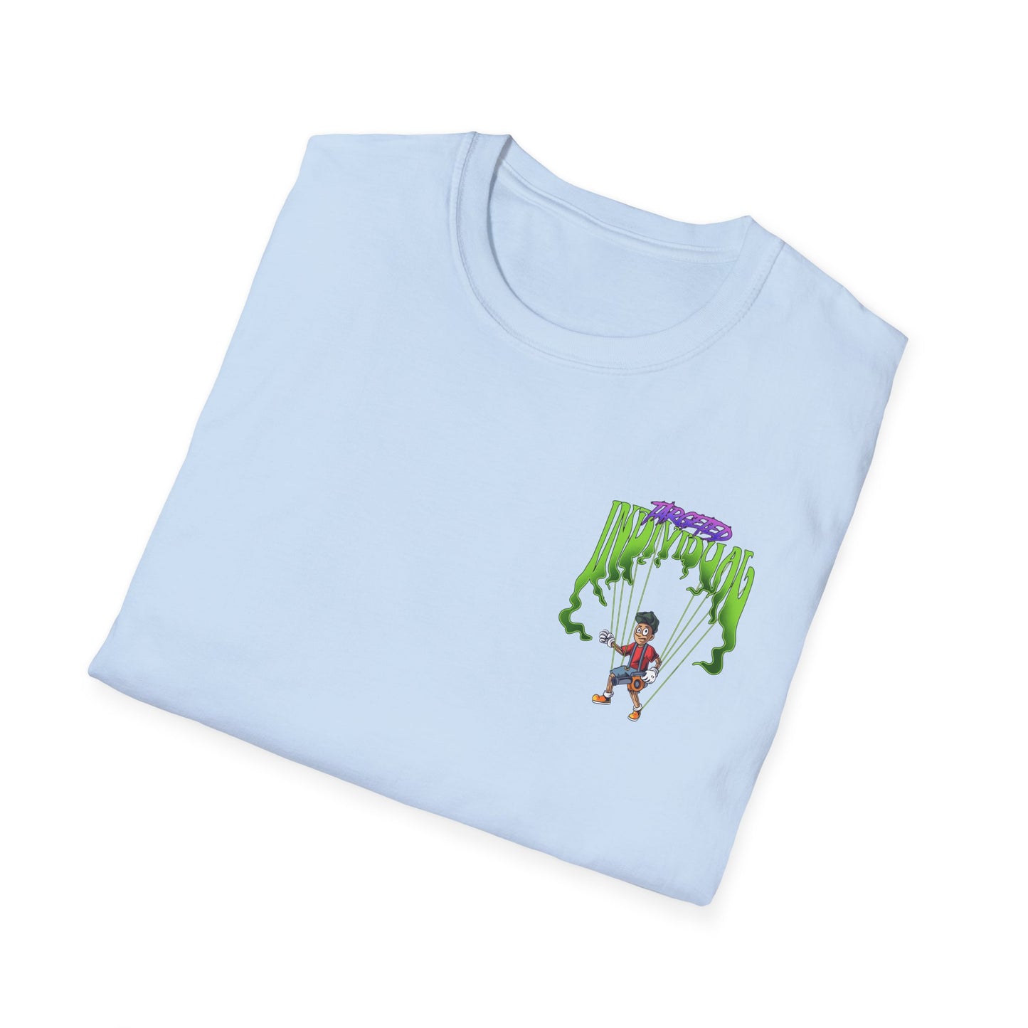Scaredy Clown Graphic T-Shirt — Horror Joker Back Print